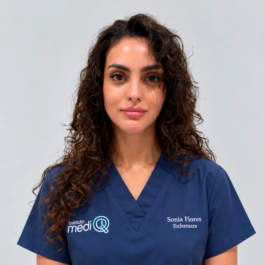 Sonia Flores Corral, enfermera